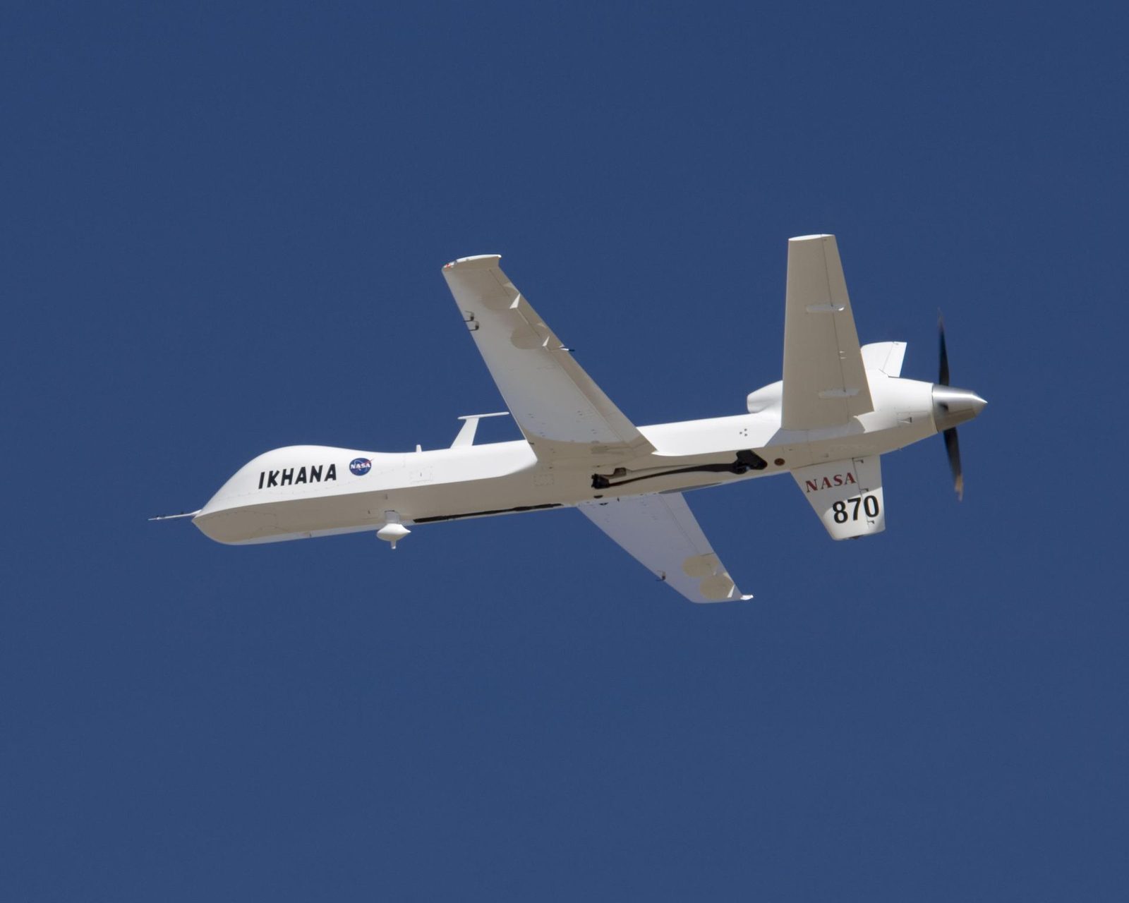 NASA's Ikhana unmanned aircraft in flight
